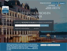 Tablet Screenshot of hotelsardinero.es
